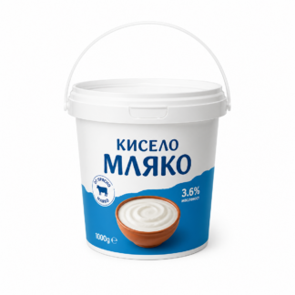 Био кисело мляко 3.6%